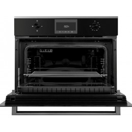 СВЧ-печь Kuppersbusch CM 6330.0 S1, 60 см, черное стекло, 1000 Вт, гриль, 44 л, SKU 32827