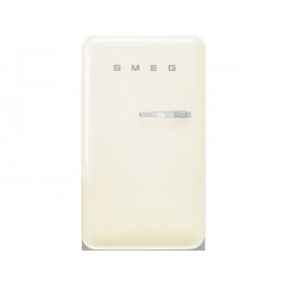 Холодильник SMEG FAB10LCR6, 54.5 см, кремовый, 122 л, статическое охлаждение, D класс, 35 дБ, SKU 29227