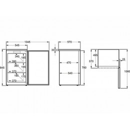 Морозильная камера MAUNFELD MFFR85W, 54,5 см, белая, A+, 88 л, 42 дБ, 33628