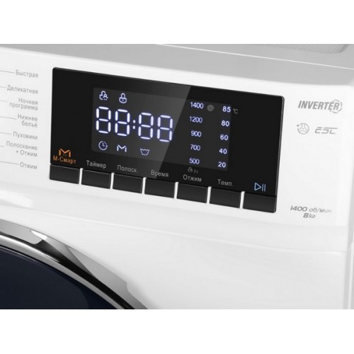 Стиральная машина MAUNFELD MFWM148WH02 - Эффективная стирка и современный дизайн для вашего дома