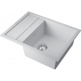 Мойка 34331 Omoikiri Sumi 65A-WH врезная Artceramic, 650x500 мм, крыло оборачиваемое