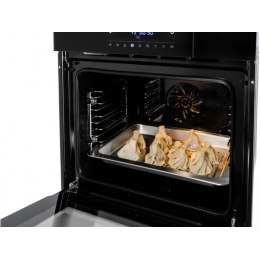 Духовой шкаф GRAUDE BMDP 60.1 E 19232, 60 см, черный/нерж. сталь, 66 л, пар, 24 программы