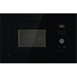 СВЧ-печь Gorenje BM201AG1BG 60 см, 20 л, черная, 800 Вт, 15 автопрограмм, нержавеющая сталь, стекло, электронное управление, AquaClean, SKU 27433
