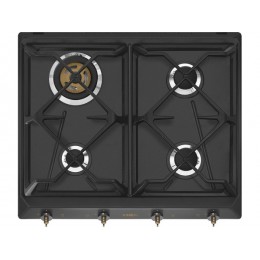 Варочная панель SMEG SRV864AOGH 60 см, газовая, антрацит, 4 конфорки, 28133
