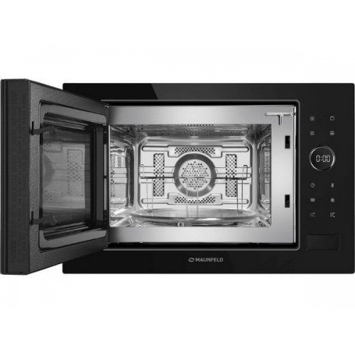 СВЧ-печь MAUNFELD XBMO252GB Glossy — встраиваемая микроволновая печь с грилем и сенсорным управлением
