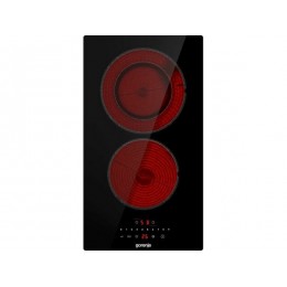 Варочная панель Gorenje ECS322BCSCE 35834, электрическая, черная, 2 конфорки, стеклокерамика