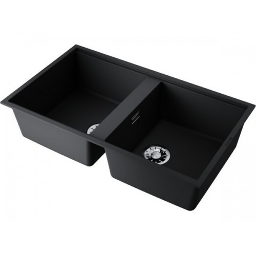 Мойка Omoikiri Kitagawa 83-2-U-GB Artceramic в графитовом цвете – купить в интернет-магазине