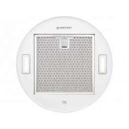 Вытяжка MEFERI TUBE35WH ULTRA, 35 см, белая, 1200 м³/ч, 3 скорости, 180 Вт, LED, 48 дБ, SKU 29436.
