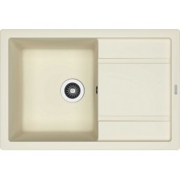 Мойка Florentina Липси 760, кварц, 1 чаша, с крылом, перелив, SKU 21637