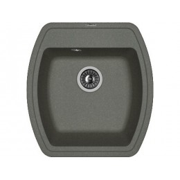 Мойка Florentina Нире 480 черный, 1 чаша, кварц, SKU 27638