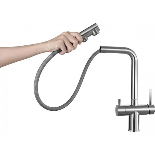 Смеситель Arona ARM 303 SATIN нержавеющая сталь
