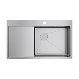 Мойка Omoikiri Akisame 86-R Side-IN нерж. сталь/нержавеющая сталь (4997042)