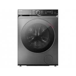 Стиральная машина Toshiba TW-BK100GF4RU(SK) 9кг, 1400 об/мин, тёмное серебро, инверторный мотор, 10 программ, SenseDose, 36643