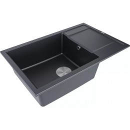 Мойка Paulmark Flugen 60 PM317850-BLM, гранит, 780x500, SKU 23746