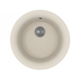 Мойка Florentina Антик шампань, 1 чаша, кварц, ⌀510х217 мм, SKU 26646