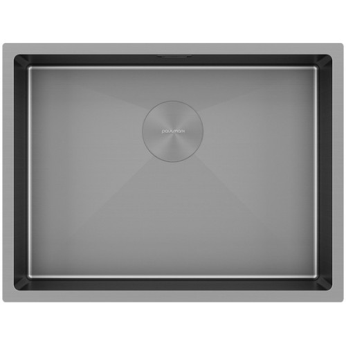 Мойка Paulmark Next 58 uni PM215844-MG - матовый серый кухонный аксессуар для стильного интерьера