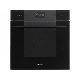Духовой шкаф SMEG SO6102M2B3 29647, 68л, черное стекло, СВЧ 900Вт, 11 функций