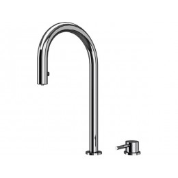 Смеситель Paulmark Estetica Es218006-CR, латунь, выдвижной излив, 33148
