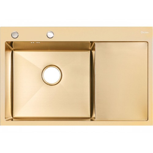Мойка Arona ARS 780.505 L GOLD (чаша слева) золото