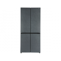 Холодильник HIBERG RFQ-610G GS 28351, 602 л, A+, инверторный, 83 см, серое стекло