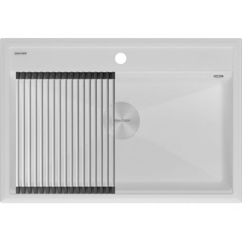 Мойка Paulmark Stepia 80 PM117551-WH, белая - идеальное решение для вашей кухни