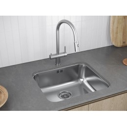 Мойка Kuchenstern RUND 50, нержавеющая сталь, 495x445 мм, SKU 30756