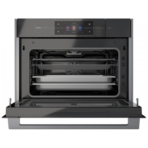 Духовой шкаф ASKO OCSM8478G компактный с паром и СВЧ - идеальное решение для современной кухни