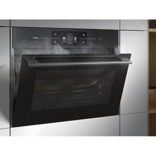 Духовой шкаф ASKO OCSM8478G компактный с паром и СВЧ - идеальное решение для современной кухни