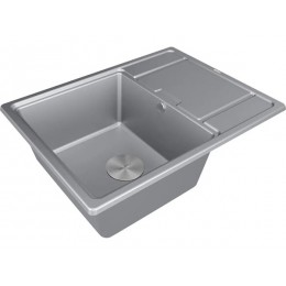Мойка Paulmark Flugen 50-650 PM216550-GRM, гранит, 650x500 мм, SKU 23757