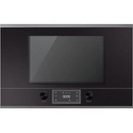 СВЧ-печь Kuppersbusch ML 6330.0 S3 850Вт, 22л, черное стекло, 60 см, SKU 32758