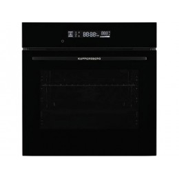 Духовой шкаф Kuppersberg HF 614 BB, 60 см, черный, 73 л, 11 режимов, сенсорное управление, таймер, гриль, ECO, гидролизная очистка, SKU 36758.