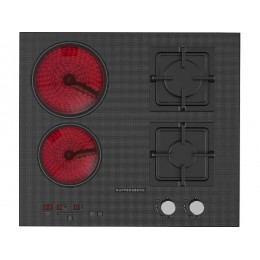 Варочная панель Kuppersberg EGS 600 22959, черная, 60 см, стеклокерамика, слайдер/механическое управление