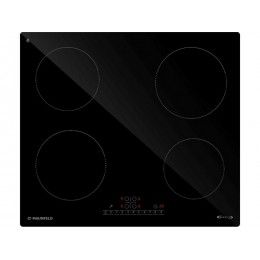 Варочная панель MAUNFELD AVI6043SBK 59 см, индукционная, черная, 4 конфорки, 7200 Вт, SKU 33459
