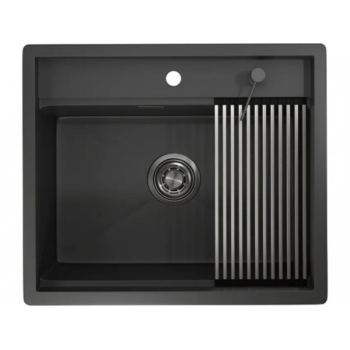 Мойка Granula KS-6051, черный матовый