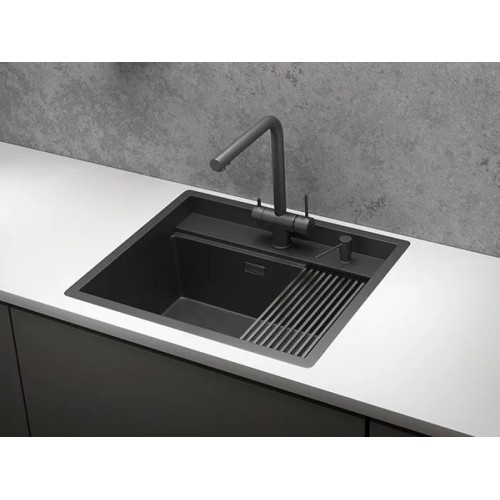 Мойка Granula KS-6051, черный матовый