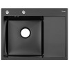 Мойка Arona ARS 650.505 L BLACK (чаша слева) черный