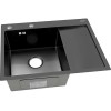 Мойка Arona ARS 650.505 L BLACK (чаша слева) черный