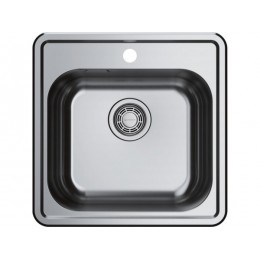 Мойка Omoikiri Notoro 48-IN 34460, нержавеющая сталь, 485x485x180 мм, для тумбы от 50 см
