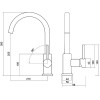 Смеситель Emar ECB - 3004 Coppery