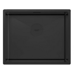 Мойка Paulmark Next 54 uni 27462, матовый черный, 1 чаша, 540x440 мм