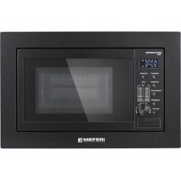 СВЧ-печь MEFERI MMO6020BK 29362 встраиваемая 60 см, черный, 20 л, 1300 Вт, гриль