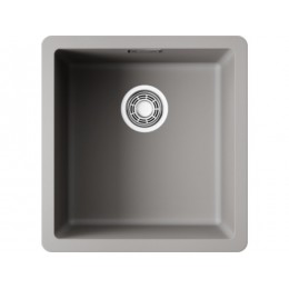 Мойка 34664 Omoikiri Kata 40-U-GR Artgranit 400x420 мм, подстольная, серый