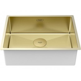 Мойка Paulmark Next 58 uni 28468, 1 чаша, нержавеющая сталь, 580x440 мм, 200 мм глубина