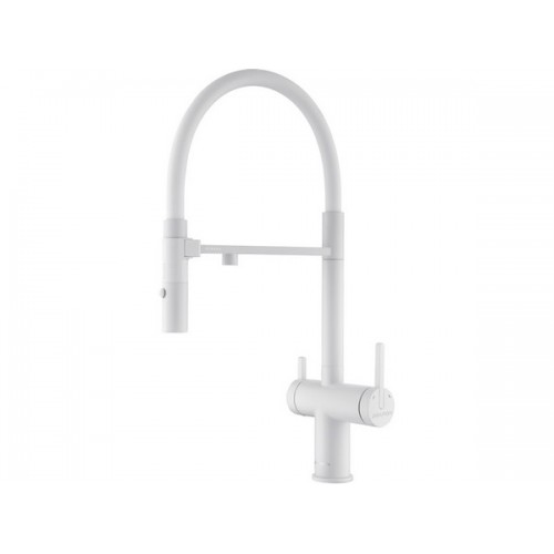 Смеситель Paulmark Gravity GR213888-WH в белом матовом цвете - идеальный выбор для вашего интерьера