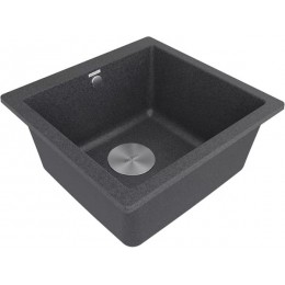 Мойка Paulmark Gera 50 PM104546-DG, гранит, 450x460 мм, SKU 23770