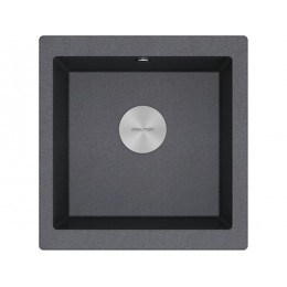 Мойка Paulmark Gera 50 PM104546-DG, гранит, 450x460 мм, SKU 23770
