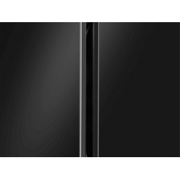 Холодильник MAUNFELD MFF177NFBE 33471, Side-by-side, 433 л, черный, инверторный, NoFrost