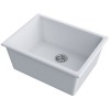Мойка Omoikiri Okinoshima 61-U/I-WH Natceramic, белая – купить по выгодной цене