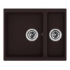 Мойка Longran Enigma ENG 555.460 15 - 93 Marone: Качественная и стильная мойка для вашей кухни