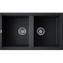 Мойка 35073 Omoikiri Tedori 86-2-BL Tetogranit 860x510 мм черный